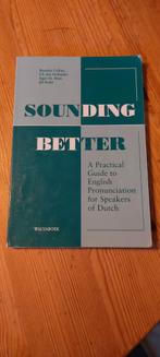 Sounding Better - Engels Uitspraak Gids voor Nederlanders, Boeken, Ophalen of Verzenden, Gelezen, Beverley Collins, Inger M. Mees, Jill Rodd