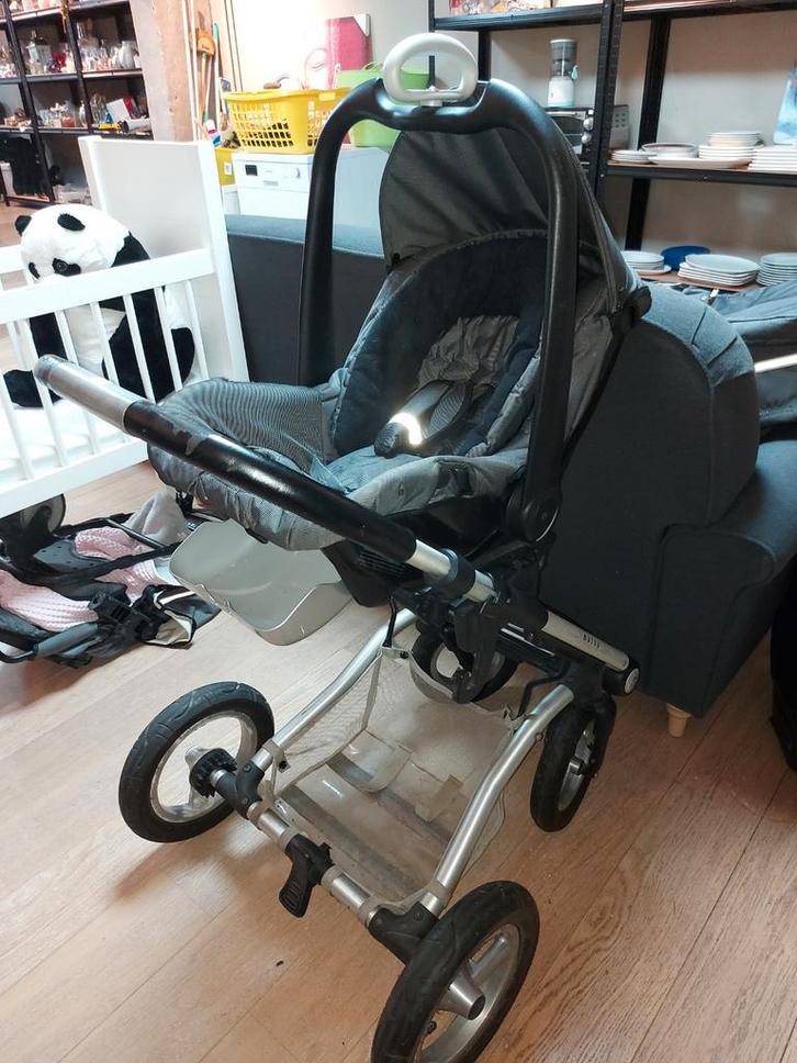 Mutsy 3 in 1 Kinderwagen Compleet, Kinderen en Baby's, Kinderwagens en Combinaties, Gebruikt, Combiwagen, Mutsy, Met autostoeltje