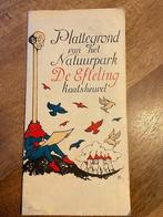 Iconische Efteling Plattegrond 1963 - Anton Pieck, Ophalen of Verzenden, Zo goed als nieuw, Overige typen