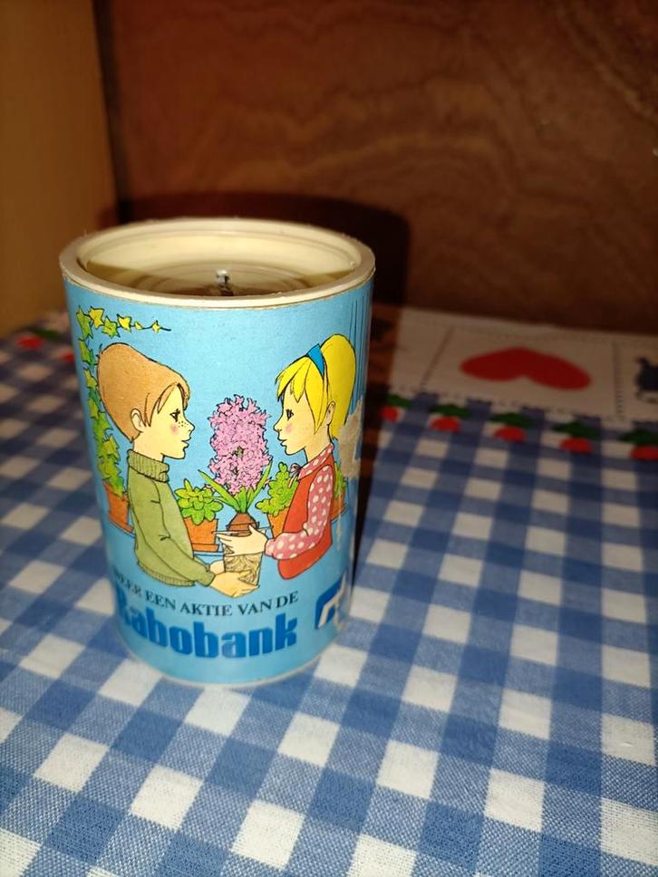 Oude Rabobank spaarpot, Verzamelen, Spaarpotten, Ophalen of Verzenden