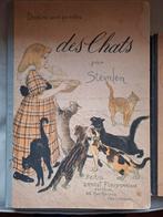 Zeldzaam boek katten des Chats Théophile Steinlen Jugendstil, Antiek en Kunst, Ophalen