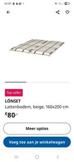 Nieuw in doos lattenbodem ikea, Huis en Inrichting, Slaapkamer | Matrassen en Bedbodems, Ophalen, Nieuw, Eenpersoons, 80 cm
