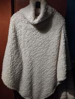 Lekkere warme poncho met col, Kleding | Dames, Ophalen of Verzenden, Zo goed als nieuw, Beige, Trui of Vest