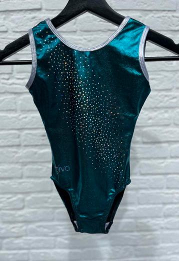 Turnpakje Agiva turquoise 122/128 Netjes! beschikbaar voor biedingen