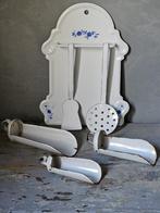 Klein emaille lepelrekje / grutters schepjes, Antiek en Kunst, Ophalen of Verzenden