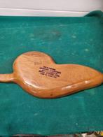 schaal hout blad vorm twee vakken, Huis en Inrichting, Woonaccessoires | Schalen en Manden, Ophalen of Verzenden, 'T Olde Gre-j