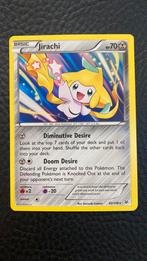 Pokemon jirachi roaring skies 42/108 holo zeldzaam, Ophalen of Verzenden, Gebruikt