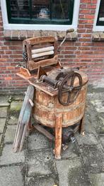 Antieke Houten Wasmachine met Wringer, Antiek en Kunst, Antiek | Gereedschap en Instrumenten, Ophalen