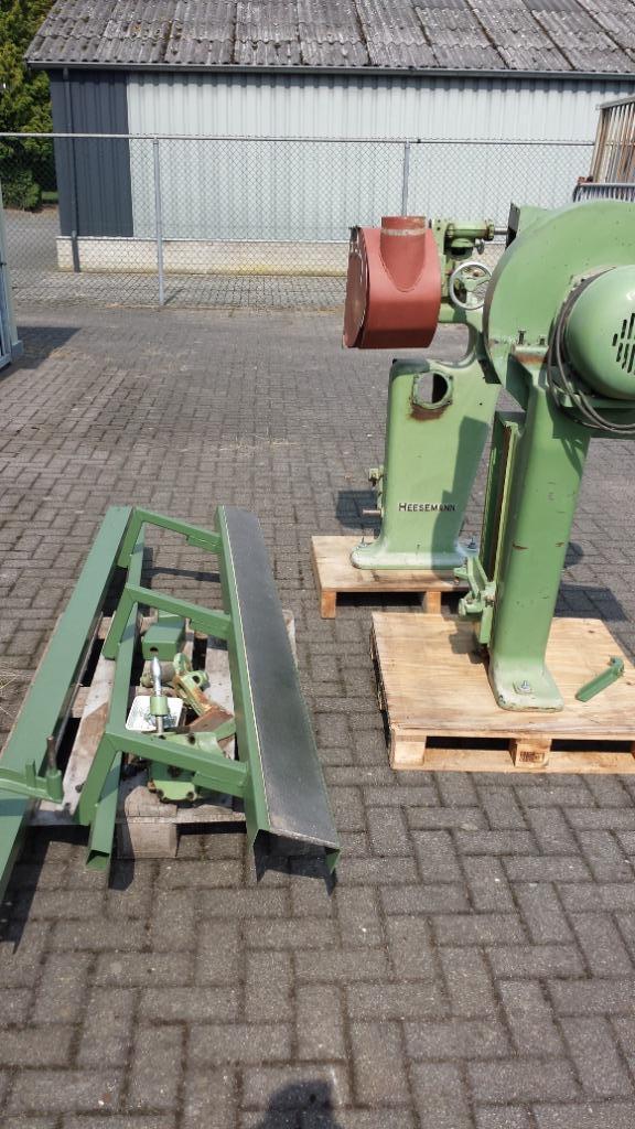 Hekwerk Heesemann Schuurtafel TAFELBLADSCHUURMACHINE, Tuin en Terras, Tuinpoorten, Gebruikt, Draaipoort, Hout, 150 tot 200 cm