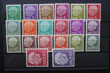 DUITSLAND BRD SAARLAND HEUSS SERIE Mi 380-399 POSTFRIS KW€25 beschikbaar voor biedingen