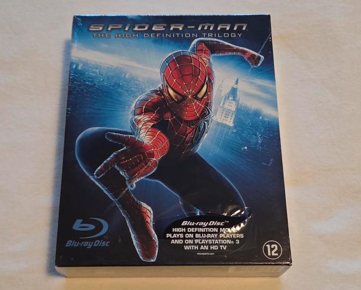 Spider-Man Trilogy Sealed/Actie/Blu-ray's/Marvel, Cd's en Dvd's, Blu-ray, Zo goed als nieuw, Actie, Ophalen of Verzenden