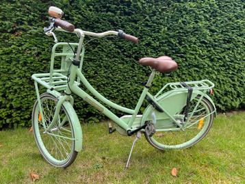 Popal Daily Dutch Basic plus 24 inch 3V meisjesfiets groen beschikbaar voor biedingen