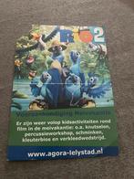 Rio 2 papegaaien film foldertje, Ophalen of Verzenden, Overige figuren