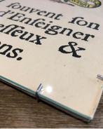 Vintage affiche achter glas, Antiek en Kunst, Ophalen of Verzenden