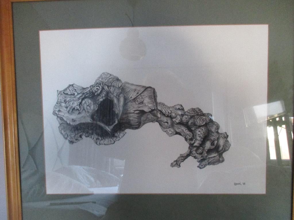 pentekening, Ophalen