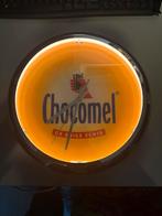 Chocomel Neon Klok - Vintage Reclame, Ophalen of Verzenden, Gebruikt, Lichtbak of (neon) lamp
