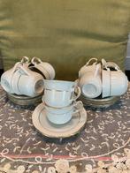 Kop en schotel Thun, wit met goud (030625), Huis en Inrichting, Keuken | Servies, Ophalen of Verzenden, Porselein, Overige stijlen