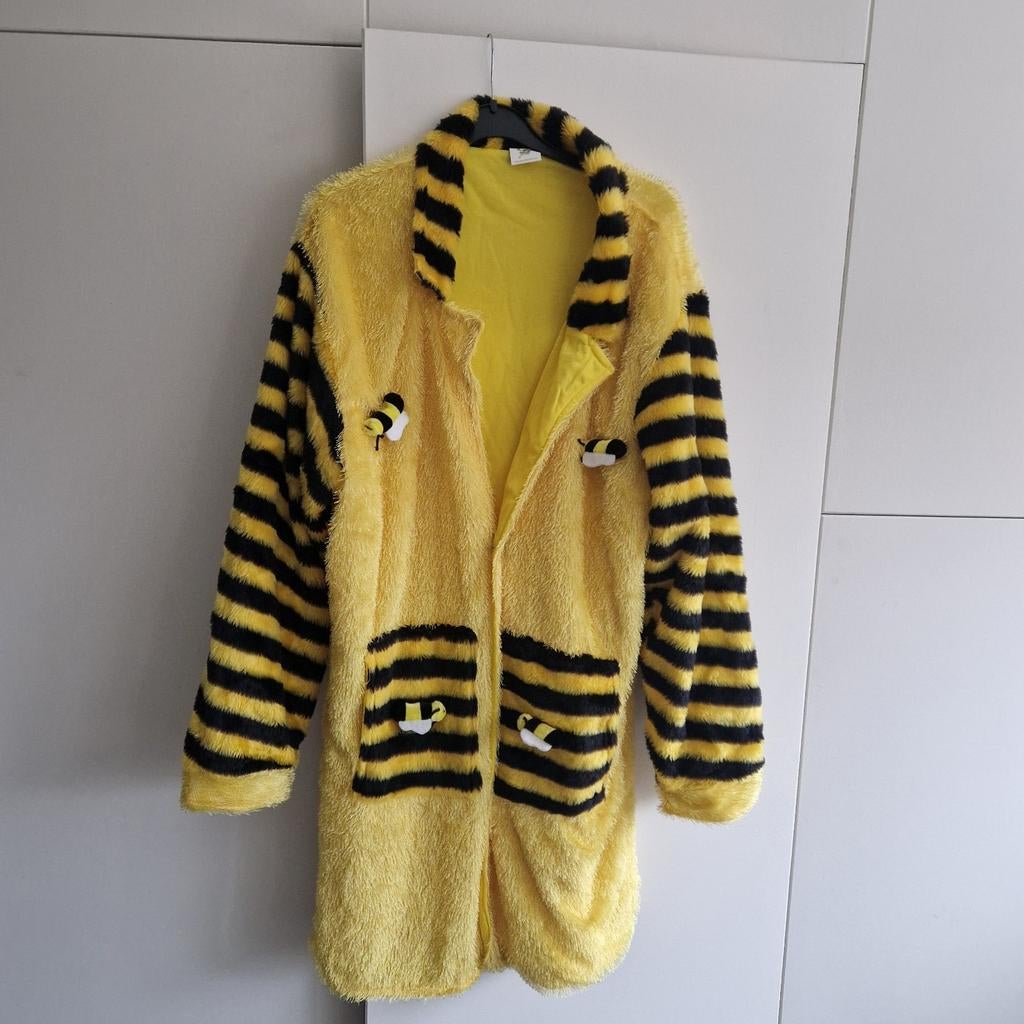 Bijen jas met muts, Kleding | Dames, Carnavalskleding en Feestkleding, Maat 46/48 (XL) of groter, Ophalen of Verzenden, Kleding