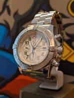 Breitling Avenger skyland 45mm unieke wijzerplaat., Ophalen of Verzenden, Zo goed als nieuw, Goud, Breitling
