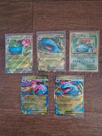 Pokémon Venusaur Kaarten Collectie - 5 stuks, Ophalen of Verzenden, Gebruikt, Meerdere kaarten, Foil