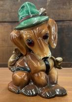 Teckel beeldje dashond dachshund takshond jachthond Beieren, Ophalen of Verzenden, Zo goed als nieuw, Dier