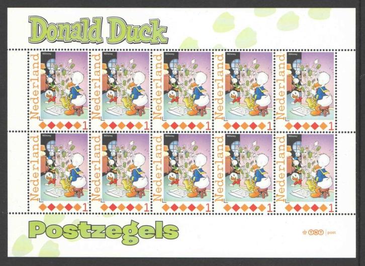 Postzegels Donald Duck, Ontdek Duckstad: Vel 29, Postzegels en Munten, Postzegels | Nederland, Postfris, Na 1940, Ophalen of Verzenden