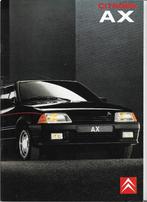 Brochure CITROËN AX, 1990 (NL)., Nieuw, Ophalen of Verzenden, Citroën, Citroën