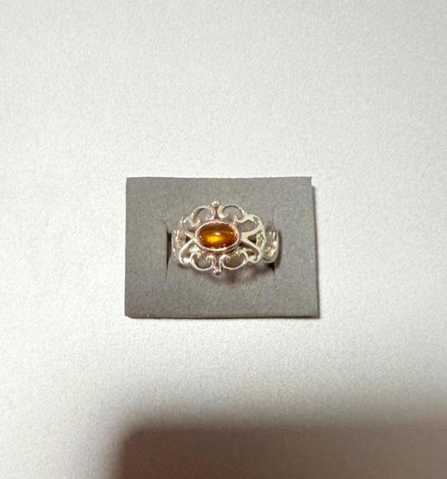 Ember Glow Vintage Ring, Sieraden, Tassen en Uiterlijk, Ringen, Nieuw, Dame, Ophalen of Verzenden