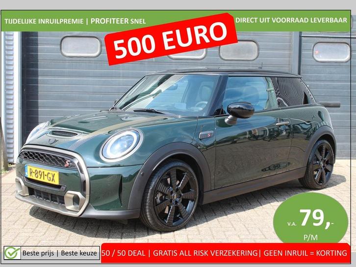 MINI COOPER S Resolute 2.0 178PK AUT./PANO/LEDER/NAVI/H.Up, Auto's, Mini, Bedrijf