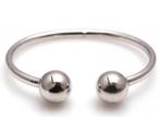 Surinaamse boei armband zilver (hol/flexibel), Sieraden, Tassen en Uiterlijk, Ophalen of Verzenden, Zo goed als nieuw, Zilver