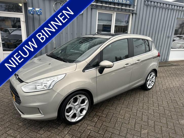 Ford B-MAX 1.0 EcoBoost Titanium panoramadak (bj 2013), Auto's, Ford, Bedrijf, Te koop, B-Max, ABS, Airbags, Airconditioning, Alarm
