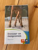 Dressuur- en menproeven boekje KNHS, Ophalen of Verzenden, Zo goed als nieuw