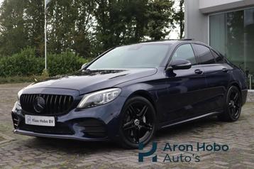 Mercedes-Benz C-klasse 180 AMG Pano, Camera, Sfeerverlichtin beschikbaar voor biedingen