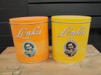 2 LEUKE VINTAGE BLIKKEN - "LONKA" FUDGE, Verzamelen, Blikken, Ophalen of Verzenden, Gebruikt, Overige, Overige merken