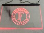 Feyenoord wand lamp rood, Ophalen, Zo goed als nieuw, Feyenoord, Overige typen