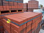 Rood zwarte betonklinkers - 60,8m² - €16 p/m², Ophalen of Verzenden, Zo goed als nieuw, Beton, Klinkers