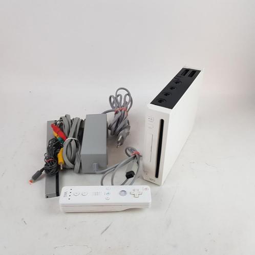 Nintendo Wii Wit + Controller || Nu voor maar €59.99!!, Spelcomputers en Games, Spelcomputers | Nintendo Wii, Gebruikt, Met 1 controller