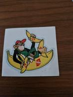 4338 Dole Bananen Sticker - Aap met Bananen, Ophalen of Verzenden, Gebruikt, Strip of Tekenfilm