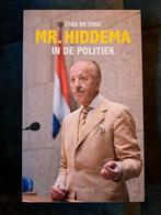 Stan de Jong - Mr. Hiddema in de politiek, Boeken, Politiek en Maatschappij, Nieuw, Nederland, Ophalen of Verzenden, Politiek en Staatkunde