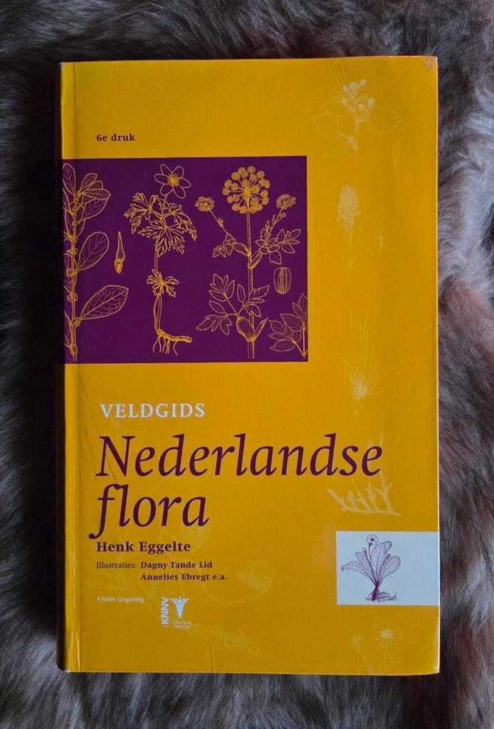 Henk Eggelte - Veldgids Nederlandse Flora (6e druk), Boeken, Natuur, Zo goed als nieuw, Bloemen, Planten en Bomen, Ophalen of Verzenden