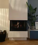 Aslade, frame en vonkenscherm voor open haard, Huis en Inrichting, Haarden, Ophalen, Gebruikt, Houthaard