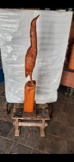 Roerdomp van Douglas hout, kettingzaag kunst, Ophalen