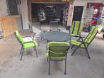 Tuinset Royal Garden, Tuin en Terras, Ophalen, Gebruikt, 6 zitplaatsen, Aluminium