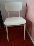Oud kleuterschool stoeltje, Ophalen, Gebruikt, Wit, Eén