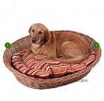 Honden mand - rotan - groot (100x75x22cm) nieuw, Ophalen, Mand, Rond, Nieuw