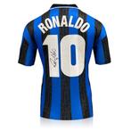 Ronaldo De Lima Gesigneerd Inter Milan 1998 Voetbalshirt, Buitenlandse clubs, Xxxxxx, Shirt, Verzenden