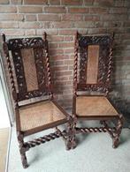 Antieke Barley Twist stoelen, Ophalen