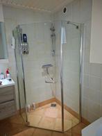 Douchecabine 90x90x180cm - Draaideur, Ophalen, Zo goed als nieuw, Met douche