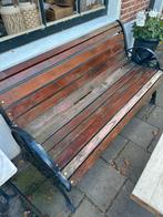 Gietijzer tuinbankje, Tuin en Terras, Tuinbanken, Ophalen, Zo goed als nieuw, Metaal