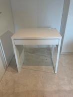 Ikea Micke bureau wit, Huis en Inrichting, Bureaus, Ophalen, Gebruikt, Bureau